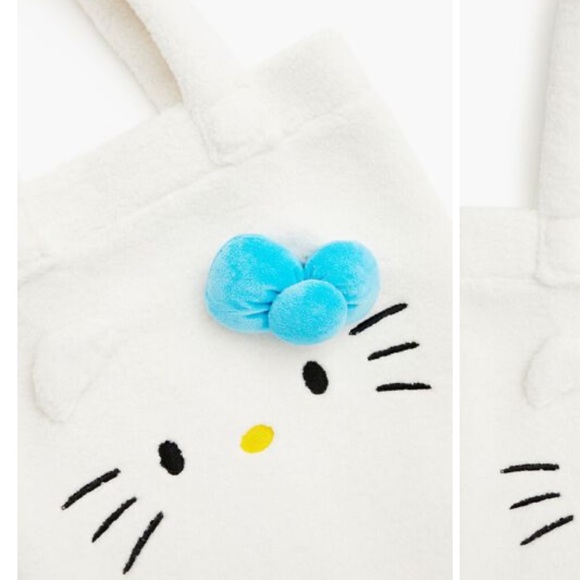 Hello Kitty Plush Tote Bag - Picture 2 of 4